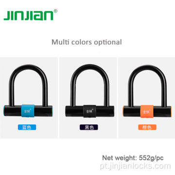 Anti-roubo U Lock Lock Double Protection Bicycle Lock